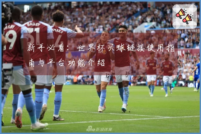 新手必看：世界杯买球链接使用指南与平台功能介绍